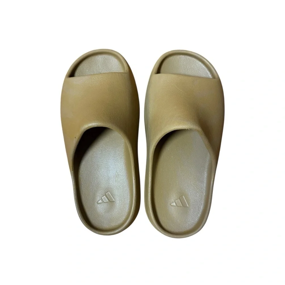 Yeezy| Kids Adidas Ochre Slide Sandals- Size Little Kid 3